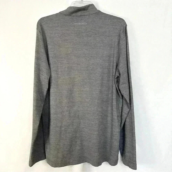 Travis Matthew Pullover Quarter 1/4 Zip Gray Golf Mens Size Medium Long Sleeve - Picture 6 of 15